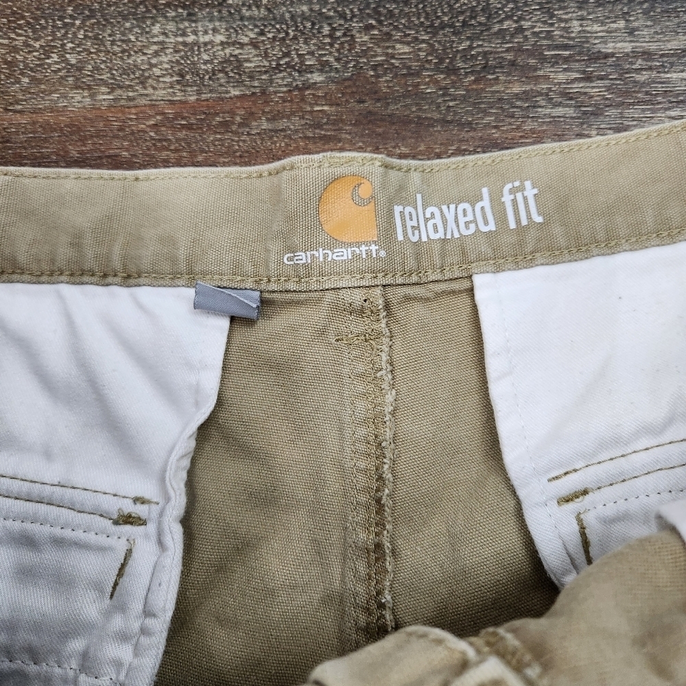 Carhartt Shorts Mens Size 38 Cargo Relaxed Fit - Picture 2 of 6